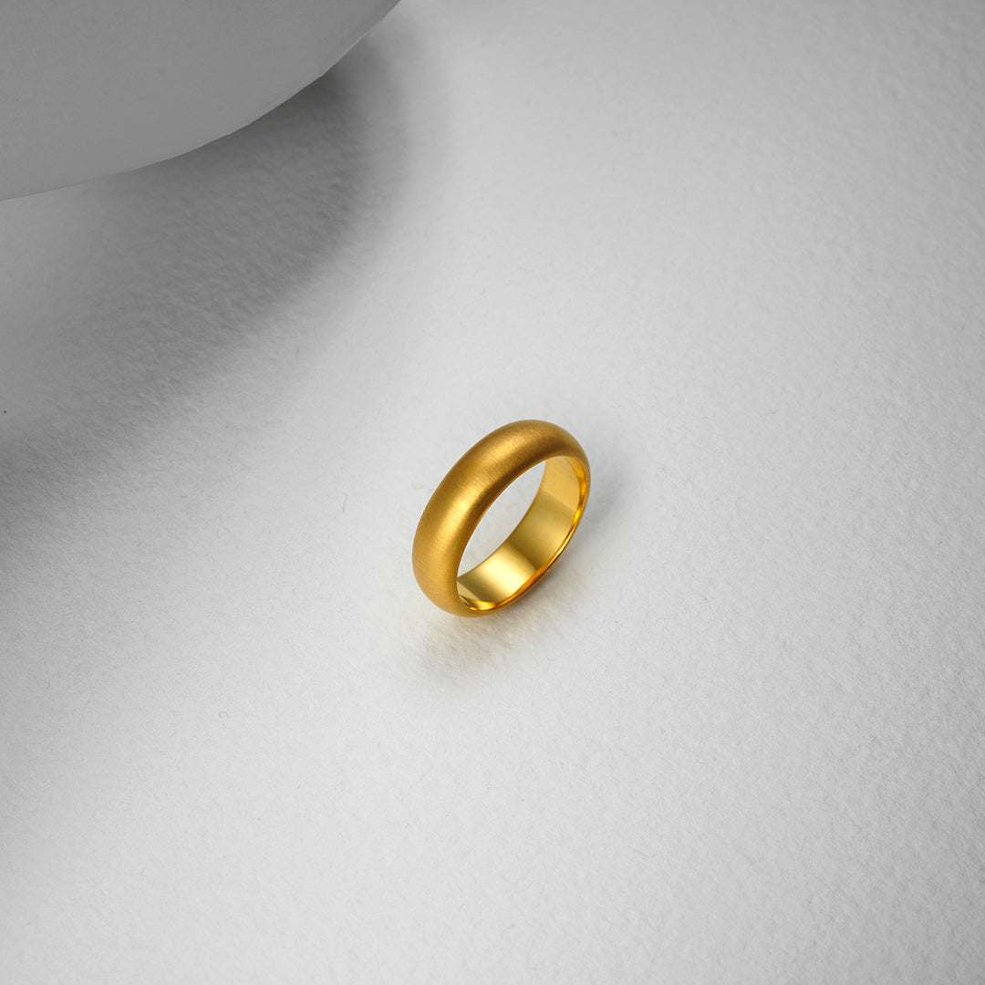 Yellow Gold Band image